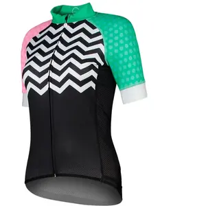 T-shirt Zone3 Coolmax Mesh manche courte noir rose vert femme - XSVendu parbikeinn