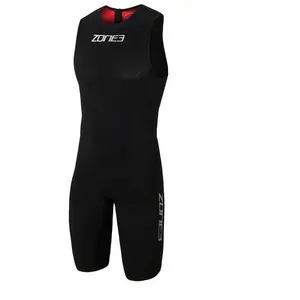 Comparateur de prix : Combinaison Zone3 Streamline Sans Manches Rouge Noir Homme, Taille L