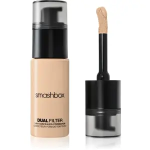 Smashbox DUAL-FILTER 2-in-1 Concealer + Foundation Fond de teint 1000 ml pas cher