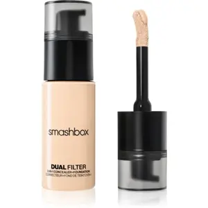 Smashbox DUAL-FILTER 2-in-1 Concealer + Foundation Fond de teint 1000 ml pas cher