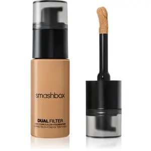 Smashbox DUAL-FILTER 2-in-1 Concealer + Foundation Fond de teint 1000 ml pas cher