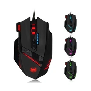 Zélotès C-12 LED boutons programmables USB Optical Gaming Mouse Souris...
