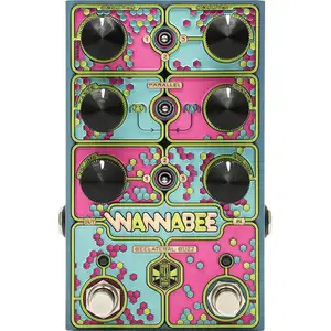 Beetronics Wannabee Beelateral Buzz Dual Overdrive pédale d'effetVendu parbax-music