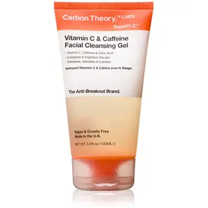 Carbon theory Gel Nettoyant Visage Vitamine C et Caféine 100 ml pas cher