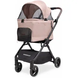 Wonderfold Poussette pour animaux Bella Rose pas cher