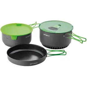 Optimus - Set de cuisson - Terra Camp 4 en Aluminium