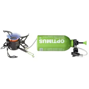 Optimus Tactical Polaris Optifuel - Réchaud camping - noir/Or pas cher