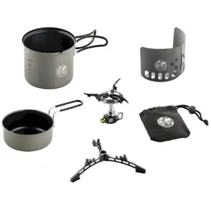 Optimus Ensemble De Cuisine Noir Elektra Fe pas cher