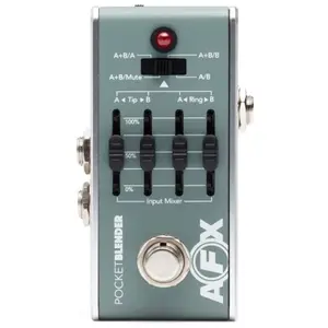 Comparateur de prix : Fishman AFX Pocket Blender Mini A/B/Y + D.I. Effet guitare