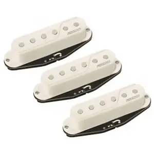 Comparateur de prix : Fishman STRWH3 Set de 3 micros fluence type strat actifs Blanc