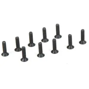 Team Losi Racing Flat Head Screws M2.5 x 10mm 10 TLR235007 Parts