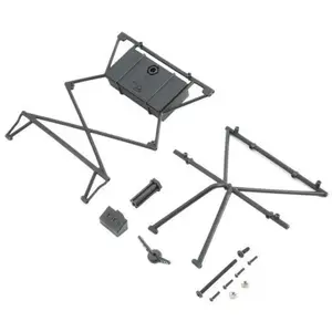 Losi - TLR Top Bar, X-Bar,Cover & Tire Mount: Baja Rey