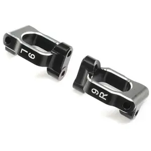 Team Losi Racing Caster Block Set 9 deg Aluminum 22X-4 TLR234119 Parts
