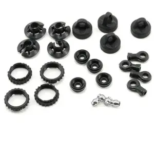 Set pièces plastiques d'amortisseurs (4) pour voiture Ten T Losi