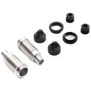 Axial Threaded Shock, Cap & Collar Set (2) SCX6 : Ensemble de Body, Casquette et Collier (2), AXI253000, Multicolore