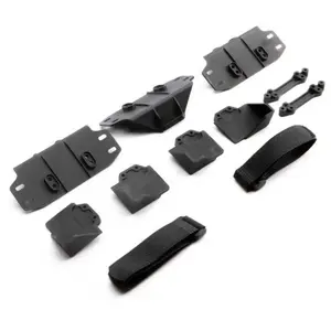 Axial SCX6 : Jeu de Plateaux de Batterie et de Sangles, AXI251007, Multicolore