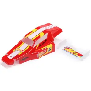 Losi Body & Wing Red Mini JRX2 LOS210026 Body & Wings