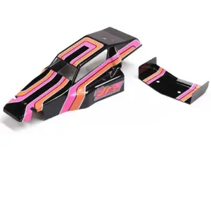 Losi Body & Aile, Black : Mini JRX2