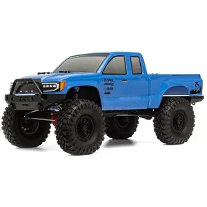 Comparateur de prix : Axial RC Truck 1/10 SCX10 III Base Camp 4WD Rock Crawler RTR brossé (Batterie et Chargeur Non Inclus), Bleu, AXI03027T1