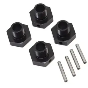 LOSI 20mm Wheel Hexes and Pins BLK 4 Super Baja Rey LOS252077 Parts