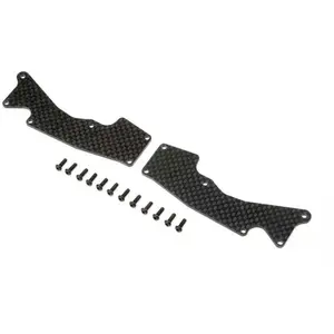 Front Arm Inserts, Carbon 8XT - Team Losi