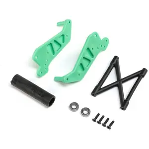 Losi Wheelie Bar Set Green LMT LOS241029 Parts