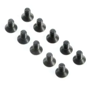 Flat Head Screws, M4x8mm (10)