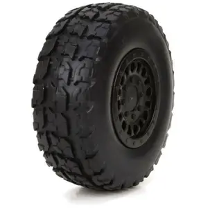 ECX - Electrix RC FF/RR Premount Tire: 1/18 4WD Torment (2)