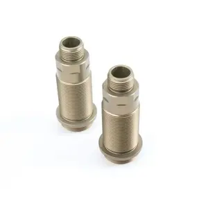 Rear Shock Body Set, Hard Anodized (2): 5TT