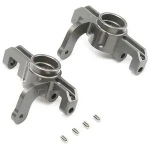 Team Losi Racing Aluminum Front Spindle Set for Universals 8/E 4.0 TLR344006 Parts