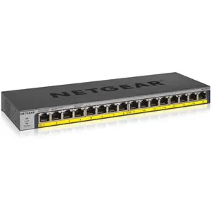 Comparateur de prix : Netgear GS116LP - 16 (ports)/10/100/1000/Avec POE/Non manageable