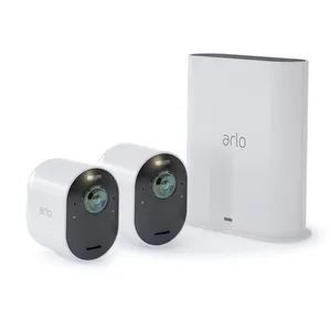 Comparateur de prix : Caméra de sécurité ARLO Ultra 4K sans fil Kit de 2 cam VMS5240 TU