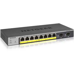 Comparateur de prix : Switch 8x ge GS110TP-300EUS PoE - Switch - Copper Wire - Netgear