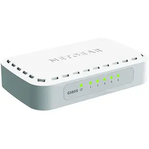 Comparateur de prix : Netgear GS605-400PES - 5 (ports)/10/100/1000/Sans POE/Non manageable
