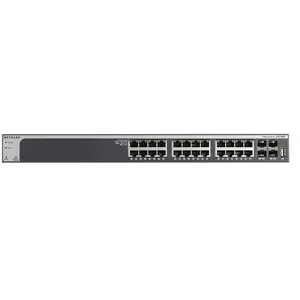 NETGEAR XS728T Géré L2+/L3 10G Ethernet (100/1000/10000) Noir