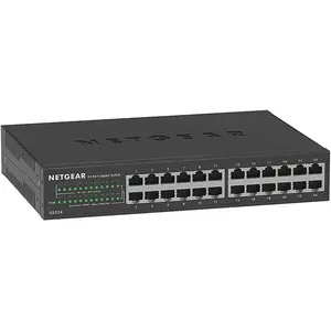 NETGEAR Switch 24 Ports Gigabit Ethernet Métal GS324-100EUS pas cher