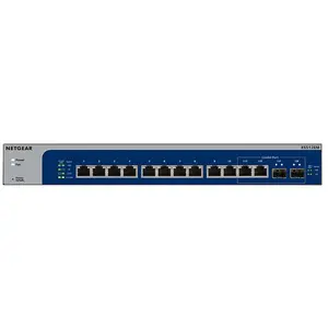 Comparateur de prix : NETGEAR XS512EM Géré L2 10G Ethernet (100/1000/10000) 1U Bleu, Gris
