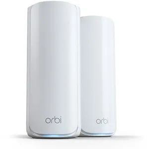 Comparateur de prix : Pack de 2 Routeur WiFi 7 Mesh Netgear Orbi 770 - Tri-bande 11000 Mbit/s