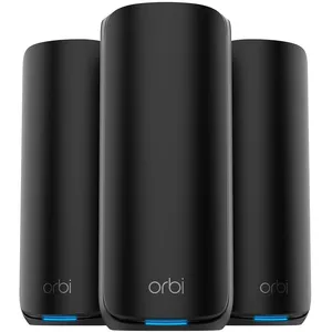 Comparateur de prix : Netgear Orbi WiFi 7 Série 870 + 2 Satellites - RBE873 - Noir
