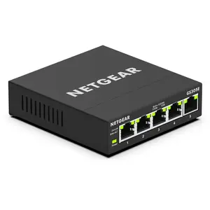 Comparateur de prix : NETGEAR GS305E Géré Gigabit Ethernet (10/100/1000) Noir