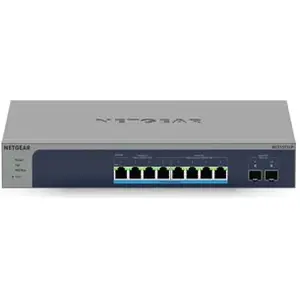 Comparateur de prix : Netgear MS510TXUP - 8 (ports)/10 Gigabit/Avec POE/Manageable/Cloud/8/2