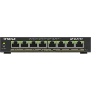 Comparateur de prix : Switch Ethernet NETGEAR GS308EPP 8 ports - Manageable, PoE, L2/L3