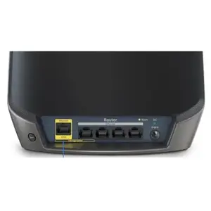 Comparateur de prix : Netgear Orbi RBK863SB - Système Wi-Fi - (routeur, 2 rallonges) - jusqu'à 6750 pieds carrés - maillage 10GbE - Wi-Fi 6 - Tri-bande