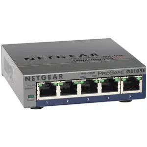 Comparateur de prix : NETGEAR 5-Port Gigabit Ethernet Switch Non-géré Noir