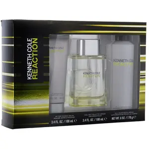 Reaction Pour Homme - Kenneth Cole Coffret Cadeau 100 ml pas cher