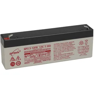2GT ROUES ET ROULETTES BATTERIE AGM VRLA PLOMB ETANCHE 12V - 2,3 Ah GENESIS