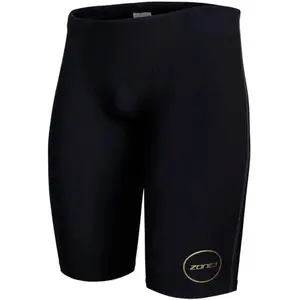 Comparateur de prix : Maillot Zone3 FINA Jammer Performance Gold MF-X Noir Doré, Taille XS.
