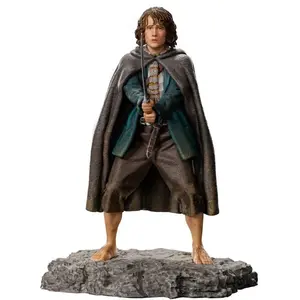 Comparateur de prix : Iron Studios Le Seigneur des Anneaux - Statuette 1/10 BDS Art Scale Pippin 12 cm