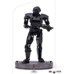 Iron Studios Star Wars Figurine à L´échelle De Dark Trooperart The Mandalorian
