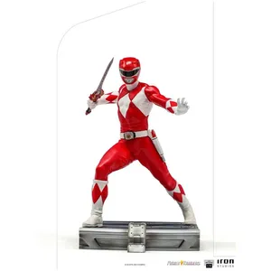 Comparateur de prix : IRON STUDIOS Power Rangers - Statuette 1/10 Bds Art Scale Red Ranger 17 Cm